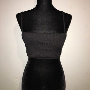 Sexy Little Black Crop Top